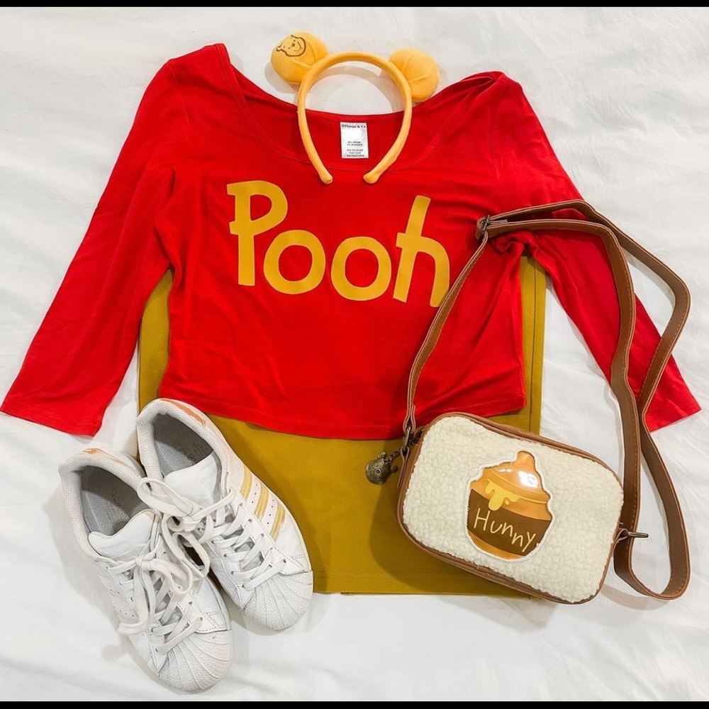 Maternity Pregnant Winnie the pooh costume with Disney Ears